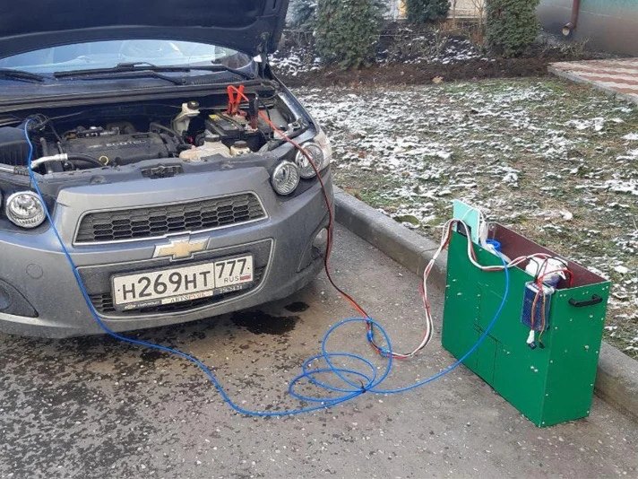 Установка Аквагринтек на автомобиле